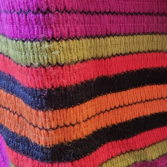 Vintage 70s Caron of Chicago Knit Maxi Dress - Picture 5 of 10